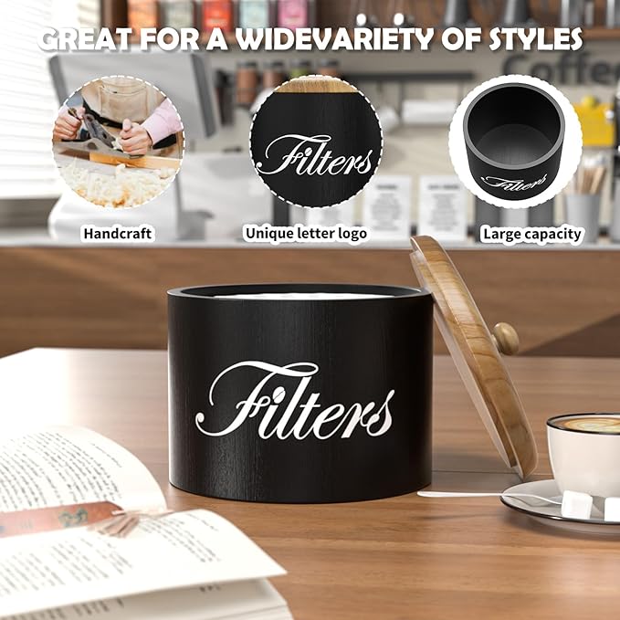 Wooden Coffee Filter Holder - Image 2