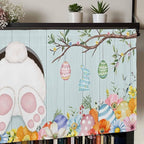 Easter Bunny Curtain Valances for Windows, Kitchen Valance Window Treatment - Image 7