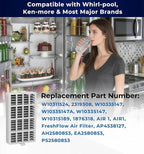 6 PACK W10311524 Refrigerator Air Filter Replacement Compatible - Image 7