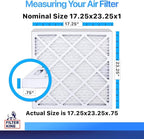 Filter King 17.25x23.25x1 Air Filter | 4-PACK | MERV 8 HVAC Pleated A/C Furnace - Image 2