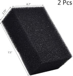Hipanda Filter Foam Sponges, Bio Sponge Filter Media Pad, Cut-to-Size Foam - Image 2