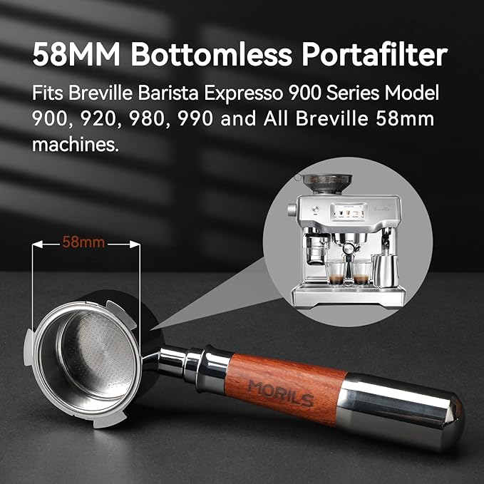 58mm Bottomless Portafilter - Image 2