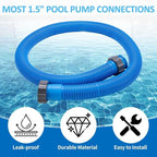 2-Pack 1.5 Inch Pool Pump Hose Replacement - Image 3