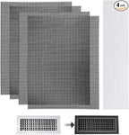 4 PCS DIY Magnetic Vent Covers-13.8" x 11.8" Customizable Air Register by Unknown