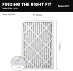 12x18x1 Air Filter MERV 8, HVAC/Furnace AC Filter Replacement, Dust - Image 2