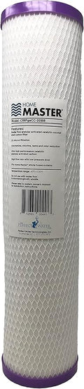 Home Master CfRFgaCC-20BB Replacement Whole House Water Filter, High Flow 20gpm by HomeMaster