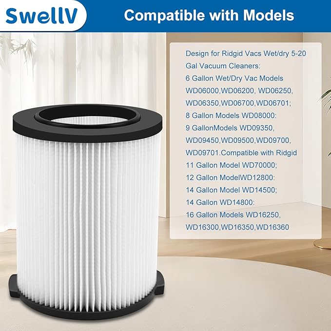 2 Pack VF4000 Replacement Filter Compatible - Image 2