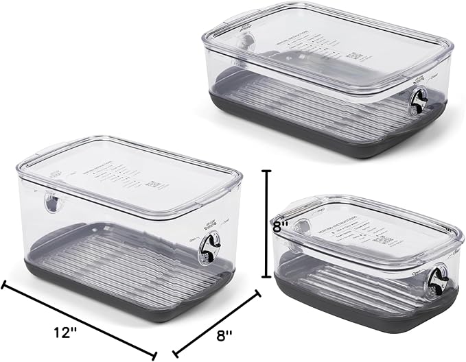 Progressive ProKeeper Stackable Produce ProKeeper Storage Container - Image 2
