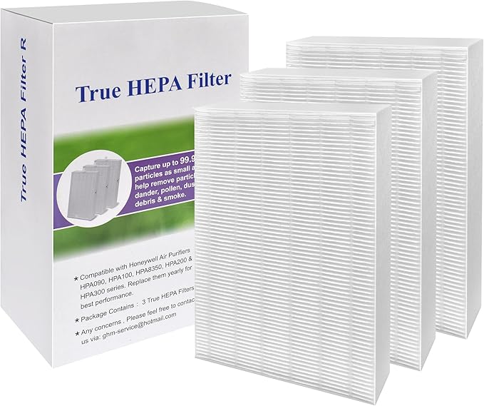 R True Hepa Filters Compatible Honeywell HPA300, HRF-R2 & HRF-R1 by - Image 2