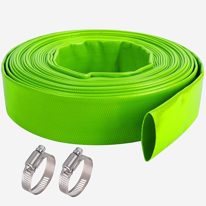 2 inch x 100 FT Pool Backwash Hose, by ProfessionalBrand
