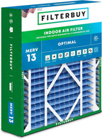 Filterbuy 21x24.5x5 Air Filter MERV 13 Optimal Smoke & Allergy Defense by Filterbuy