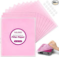 200 Sheets Nail Dust Collector Filter Paper, Disposable Nail Dust Filters by HALMAI
