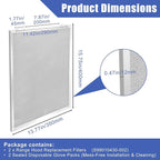 S99010430-002 Range Hood Filter 15-3/4" x 13-7/8" x 3/8"4512880 Compatible - Image 3