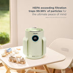 Shark Air Purifier for Home, NeverChange Compact Pro, for Bedroom, Home Office - Image 2