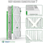 14x24x1 Air Filter 4 Pack, MERV 8 Pleated Dust Defense Air Filters Replacement - Image 4