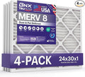 BNX TruFilter 24x30x1 Air Filter MERV 8 by BNX