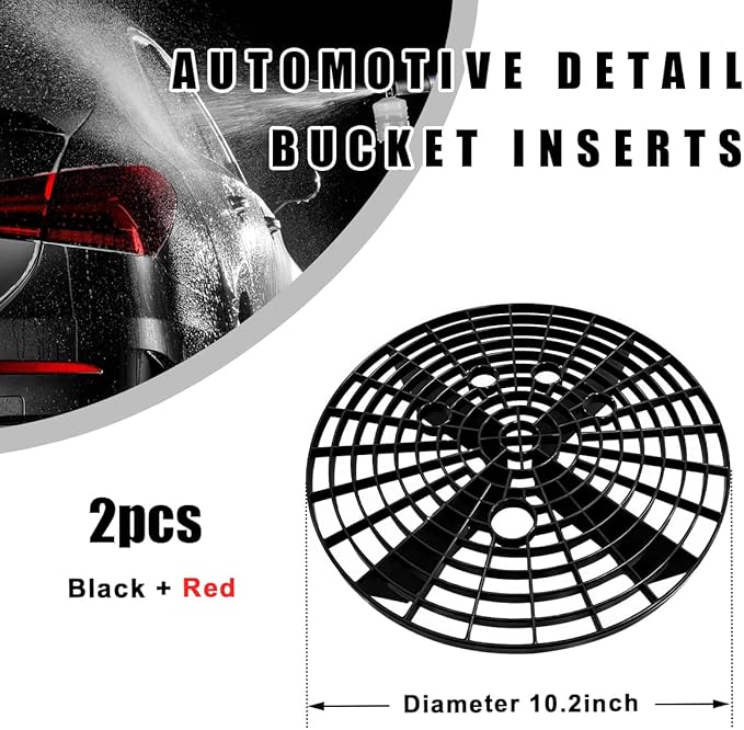 2 PCS Car Wash Bucket Insert, Dirt Guard Bucket Insert Helps Remove Dirt Debris - Image 2