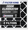 Filter King 16x20x5 Air Filter Carbon Odor Eliminator Dust Defense, Pleated by FilterKing