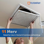Filters Fast 24x30x2 Pleated Air Filter Merv 11, 2 AC Furnace Air Filters - Image 2