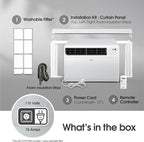 LG 14000 BTU Window Air Conditioner Energy Saving Dual Inverter Remote Control - Image 3