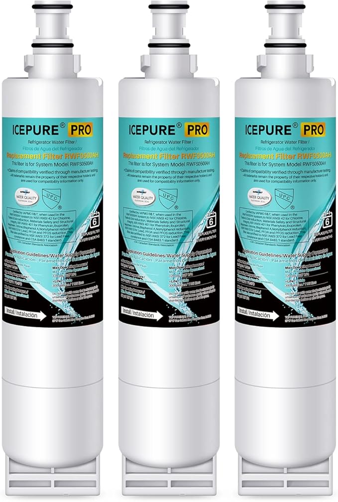 ICEPURE PRO 4396508 NSF401&473&53 Replacement by ICEPURE
