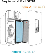 HSP001 True HEPA Replacement Filter Compatible - Image 2