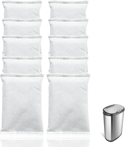 10-Pack Activated Charcoal Odor Absorber Filter Refills Compatible by Shulgf