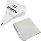 070185E Oil Filters with Paper Funnel Oil Wipe - Image 6