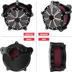 Harley M8 Air Filter, High-Flow Air Filter compatible - Image 4
