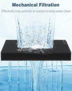 Pawfly Aquarium Filter Media Pad, Fish Tank Filter Cartridge Filter Foam Pad - Image 7