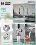 Fapully Chrome Kitchen Faucet - Image 4