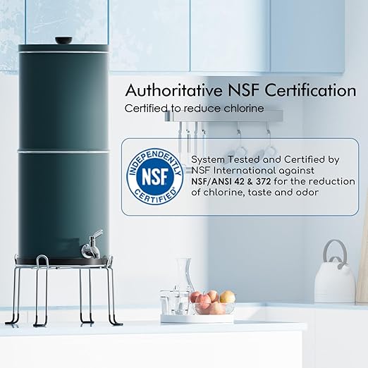 Purewell 3-Stage 0.01μm Ultra-Filtration Gravity Water Filter System, NSF/ANSI - Image 3