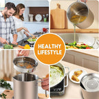 Chihee Grease Container Stainless Steel Bacon Grease Saver - Image 6