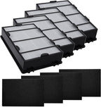 4Pcs HAPF600 HEPA Replacement Filters Kit Replacement by Hoypeyfiy