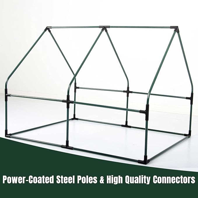 Portable Greenhouse for Garden Bed, Easy Set-Up Gardening Flower House & Plant - Image 5