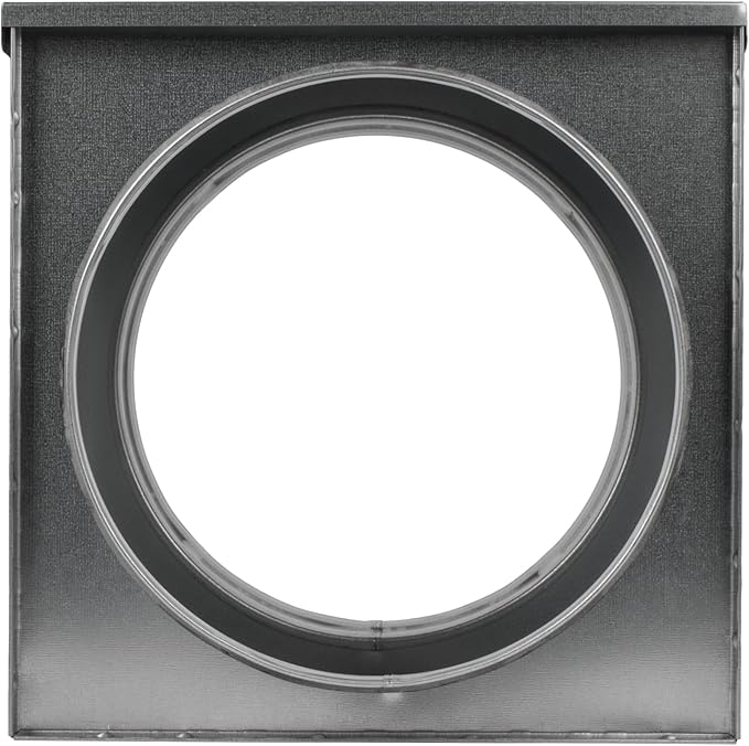Repa Market 10" Duct Air Filter Box – Galvanized Steel Inline Dryer Filter - Image 8