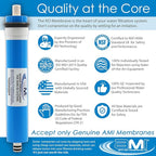 APPLIED MEMBRANES INC. 75 GPD Reverse Osmosis Membrane | RO Membrane Water - Image 3