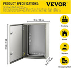 VEVOR NEMA Steel Enclosure, IP66 Waterproof & Dustproof, Outdoor/Indoor - Image 7