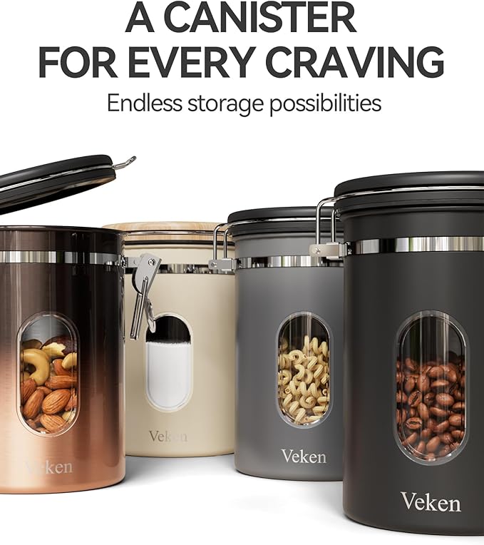 Veken Coffee Sugar Canister - Image 6