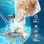Cordless Rechargeable Pool Leaf Vacuum, Ultra Strong Suction, 3 in 1 Cleaning - Image 8