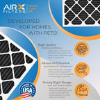 20x25x2 Air Filter MERV 8 Rating, 12 Pack of Furnace Filters Comparable to MPR - Image 3