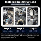 Maintenance Service Filter Kit, Air/Fuel/Oil Filter Set Compatible - Image 7