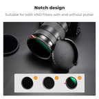 K&F CONCEPT 72mm Variable ND Lens Filter Cap TPU Material Filter Cap Only - Image 3