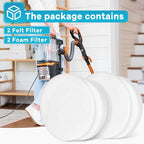 DU4080 K4010 Vacuum filters for Kenmore Upright Cleaner DU2001 DU2012 DU2015 - Image 5