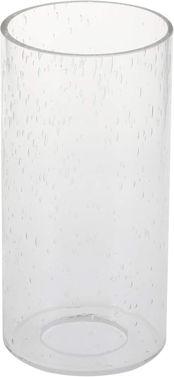 GoLucky Clear Bubble Cylinder Bubble Glass Shade Accessory Glass Lamp Fixture - Image 2