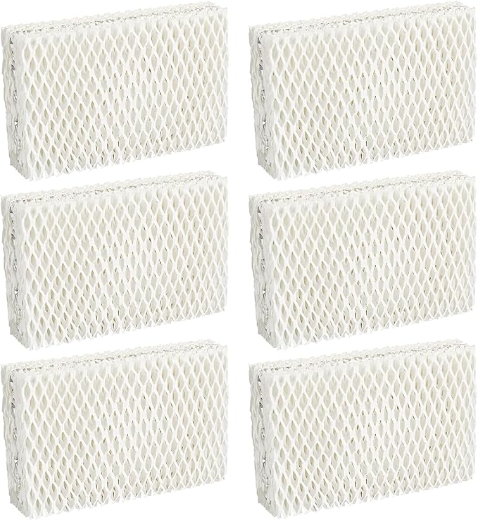 6 Pack WF813 Humidifier Filter Replacement, Upgraded Humidifier Wick Filter by Qloby