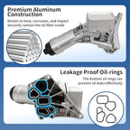11428651710 Aluminium Engine Oil Filter Housing Assembly - Image 3
