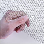 Stainless Steel Woven Wire Mesh 304 Stainless Steel Mesh Sheet, Heat-Resistant by IBOWZ