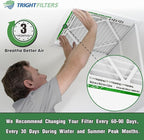 12x12x1 Air Filter 6 Pack, Durable MERV 8 Pleated Home HVAC AC Furnace Filters - Image 7
