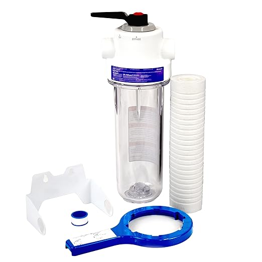 Whirlpool 10 x 2.5 Inch Whole House Water Filtration System WHKF-DWHV, 3/4" by Whirlpool